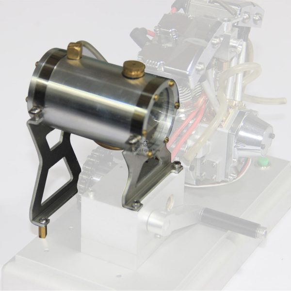 ENJOMOR V12 Engine Model GS-V12: 72CC DOHC Four-Stroke 12-Cylinder V8 Engine Model with 48 Valves, Water Cooling, and Electric Start