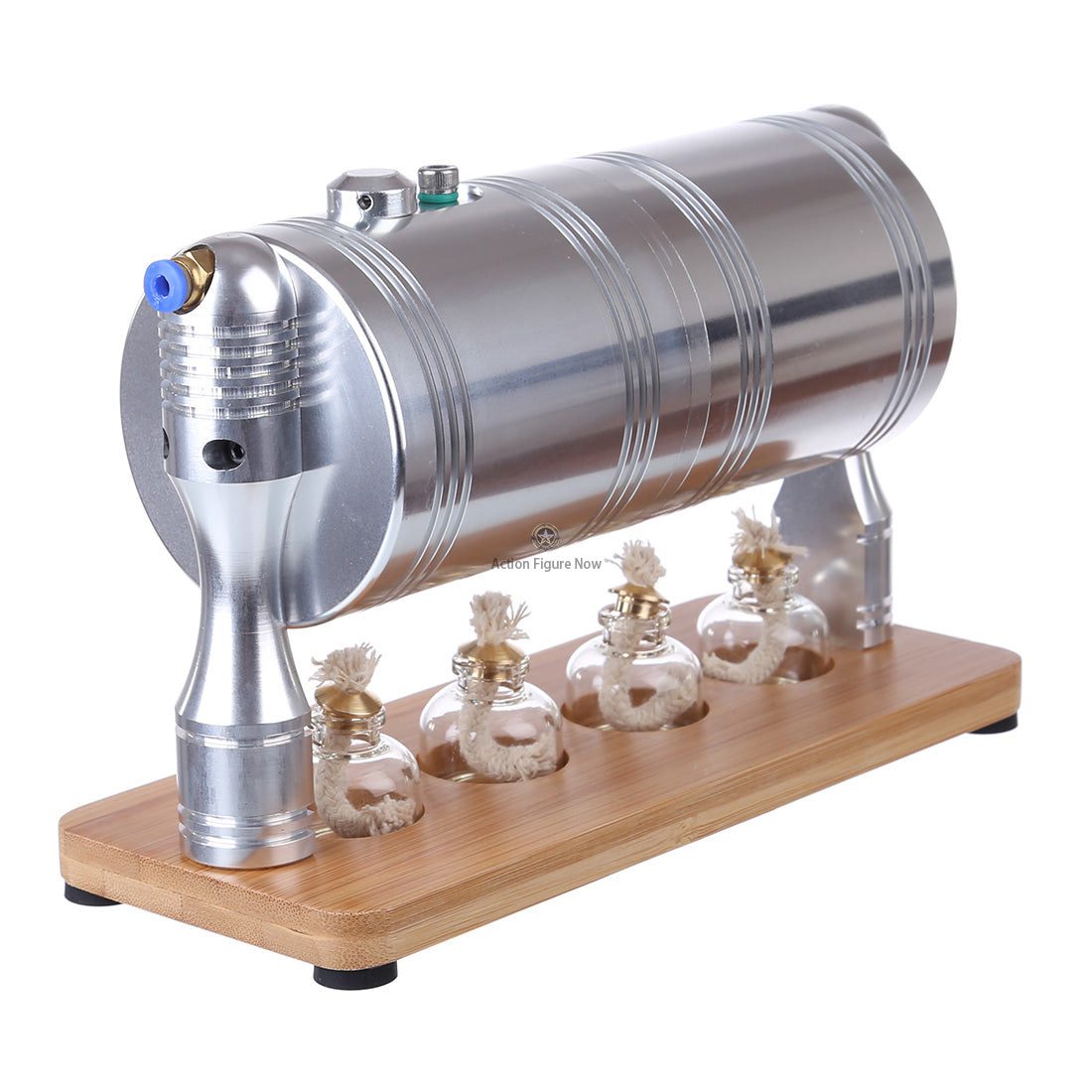 Full Metal Steam Generator Steam Heating Boiler with 4 Alcohol Lamps Steam Engine Model Kit Full Metal Steam Generator Steam Heating Boiler with 4 Alcohol Lamps Steam Engine Model Kit