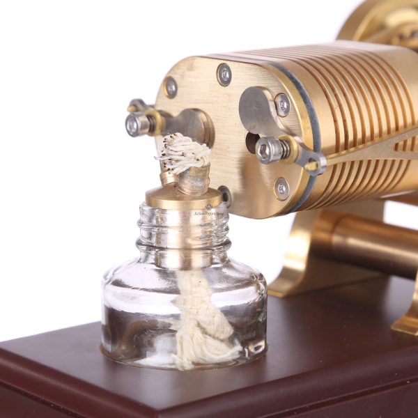 Dual Cylinder Stirling Engine Kit, External Combustion Engine Model
