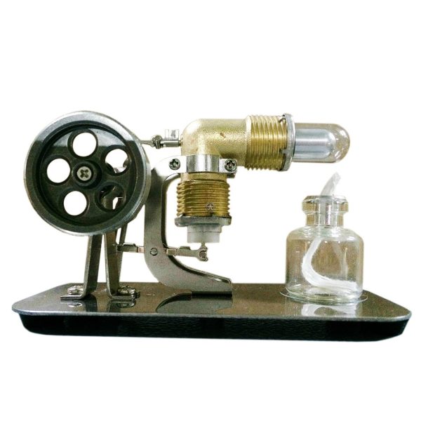 Enginediy Stirling Engine Model: Rocker Arm Mechanism Engine Toy