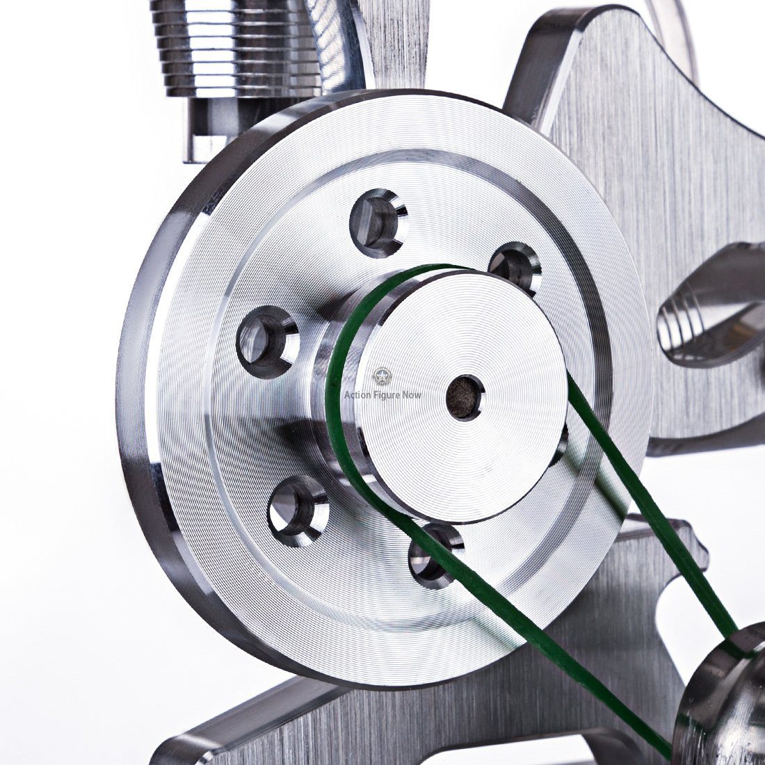Squirrel Shape Stirling Engine Model: Single-Cylinder Stirling Engine with LED Generator Squirrel Shape Stirling Engine Model: Single-Cylinder Stirling Engine with LED Generator