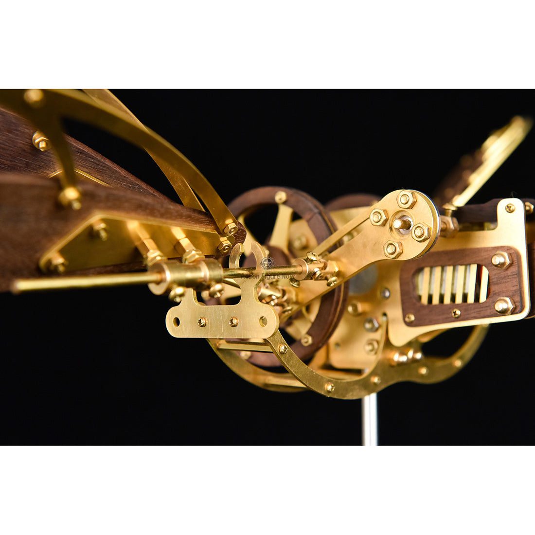 Mystery Aircraft DIY Assembly Model Kit - Crafted from Solid Metal and Wood for Enhanced Longevity Mystery Aircraft DIY Assembly Model Kit - Crafted from Solid Metal and Wood for Enhanced Longevity