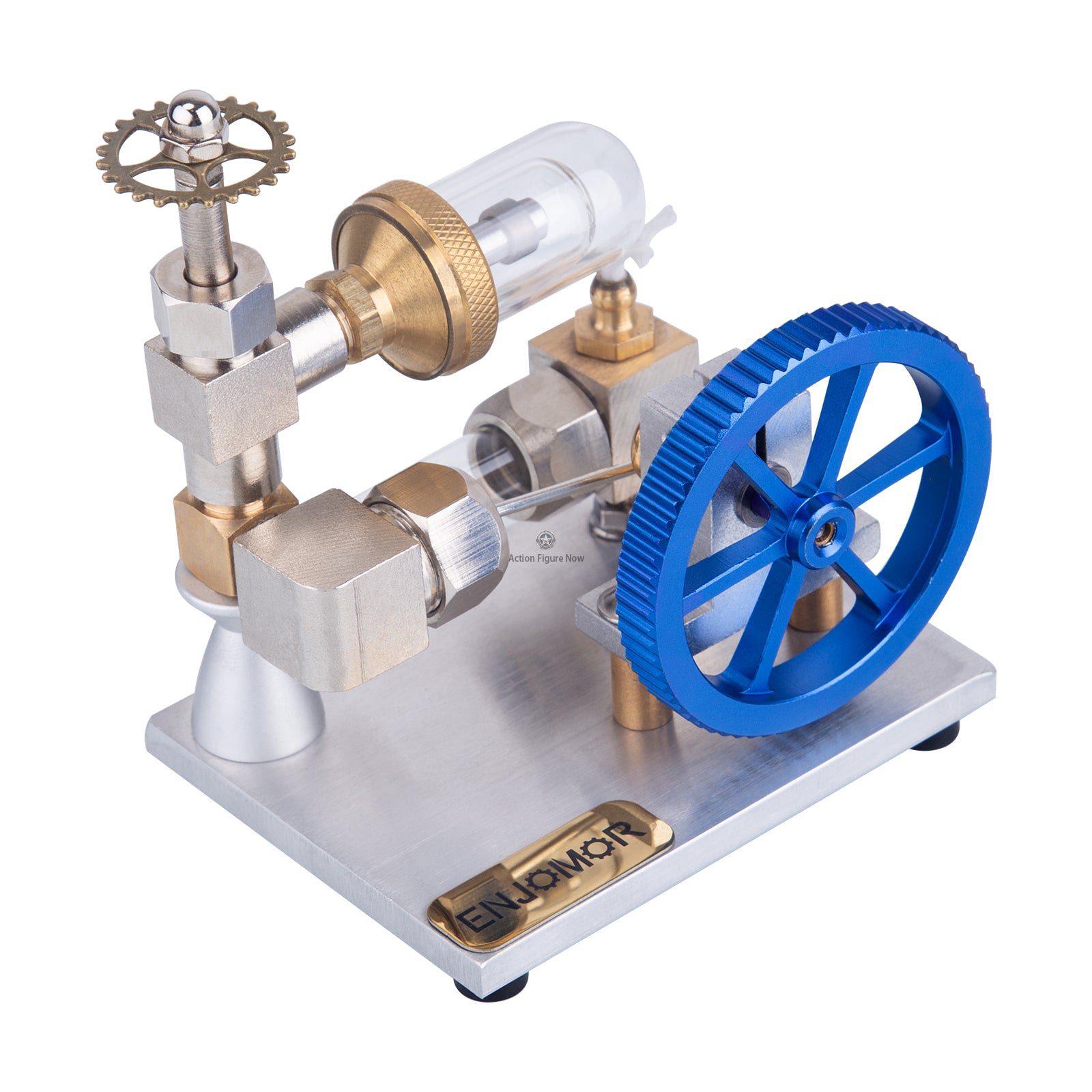 Vertical Flywheel Mini Stirling Engine Model - External Combustion Engine Stirling Cycle Engine Vertical Flywheel Mini Stirling Engine Model - External Combustion Engine Stirling Cycle Engine