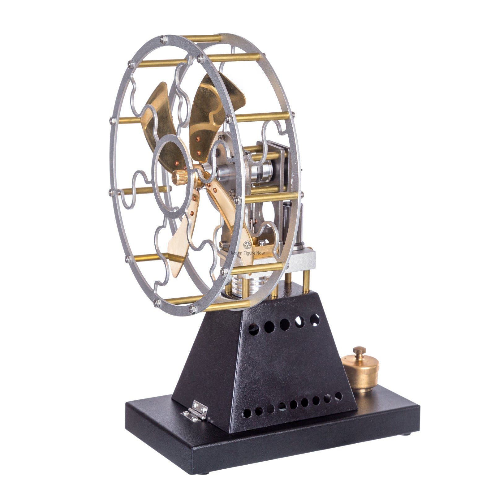 Vintage Stirling Engine Thermal Stove Top Heat Powered Fan Vintage Stirling Engine Thermal Stove Top Heat Powered Fan