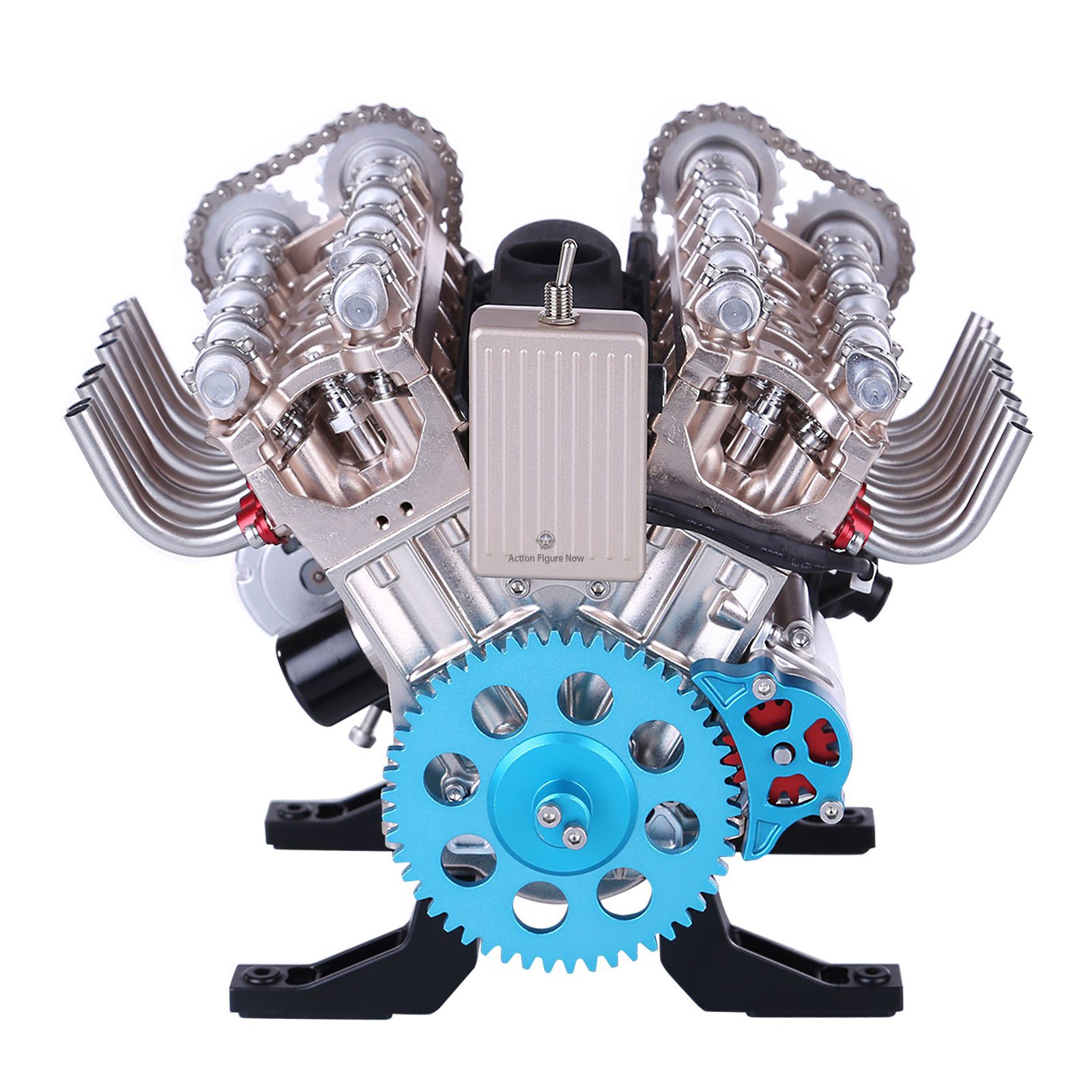 Working V8 Engine Model Kit: Build & Learn with 500+PCS Full Metal Car Engine, 1:3 Scale Working V8 Engine Model Kit: Build & Learn with 500+PCS Full Metal Car Engine, 1:3 Scale