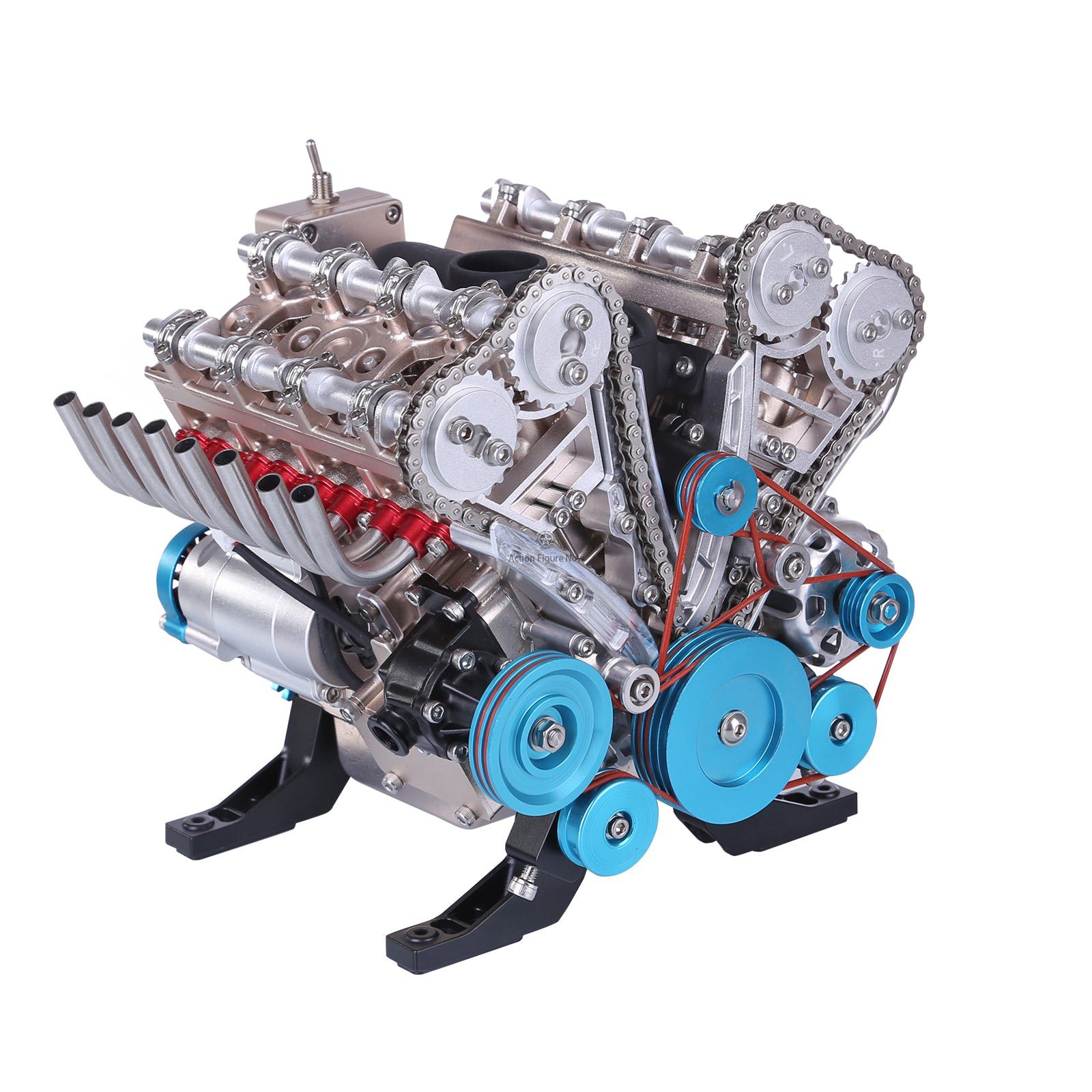 Working V8 Engine Model Kit: Build & Learn with 500+PCS Full Metal Car Engine, 1:3 Scale Working V8 Engine Model Kit: Build & Learn with 500+PCS Full Metal Car Engine, 1:3 Scale