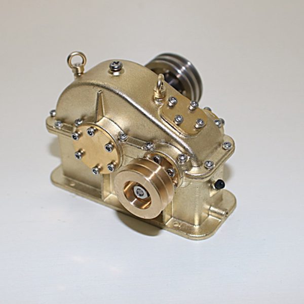 Miniature Brass Gear Reduction Unit for Steam and Internal Combustion Engine Models