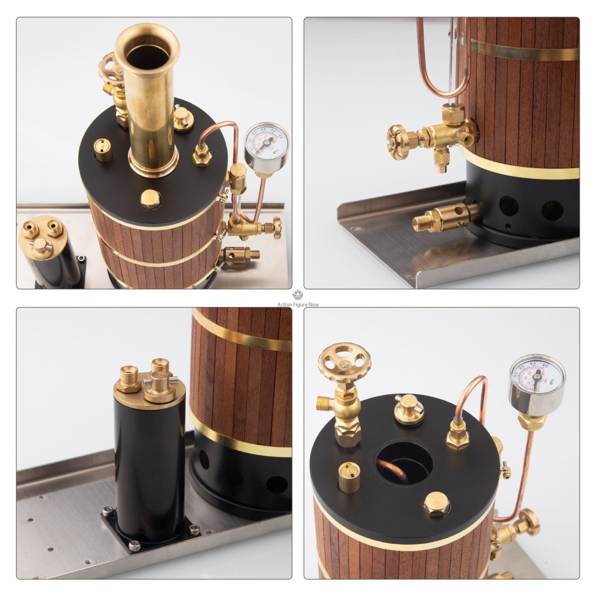 Vertical Boiler Steam Engine Boiler Model for Steam Engine Models - 230ml