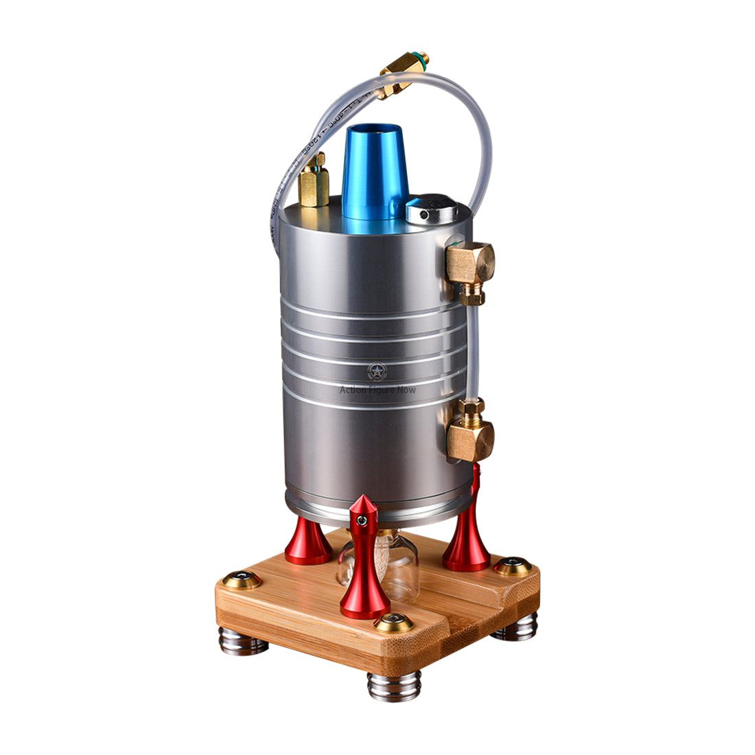 Full Metal Steam Generator Steam Heating Boiler with 4 Alcohol Lamps Steam Engine Model Kit Full Metal Steam Generator Steam Heating Boiler with 4 Alcohol Lamps Steam Engine Model Kit