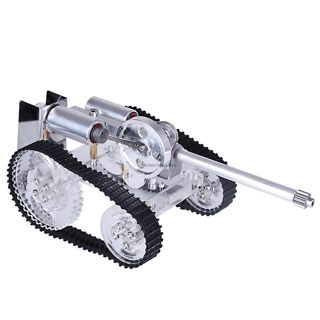 Stirling Engine Tank Model - Science Education Toy for Physics Experiments - Enginediy Stirling Engine Tank Model - Science Education Toy for Physics Experiments - Enginediy