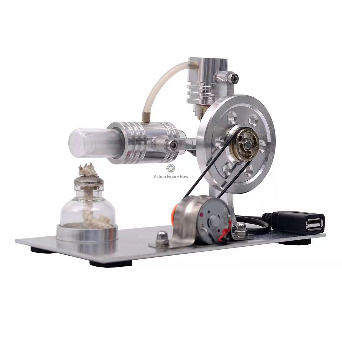 Professional 3D Printing USB Stirling Engine Model with Night Light Professional 3D Printing USB Stirling Engine Model with Night Light