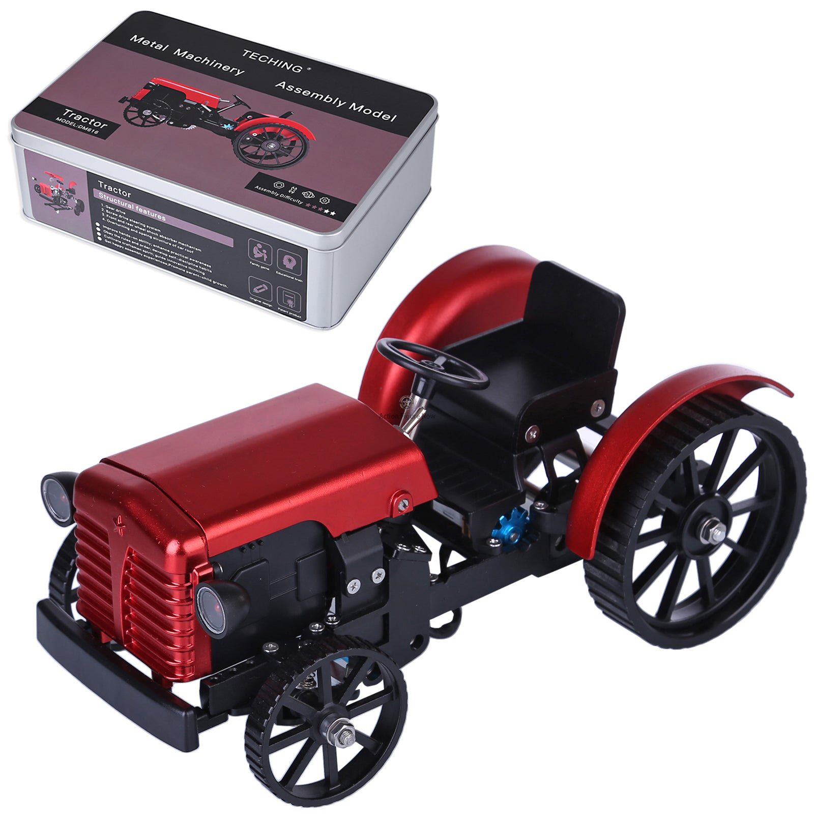 Electric Car Engine Assembly Kit - STEM Learning Educational Science Experiment - Teching DM12B (249 Pieces) Electric Car Engine Assembly Kit - STEM Learning Educational Science Experiment - Teching DM12B (249 Pieces)
