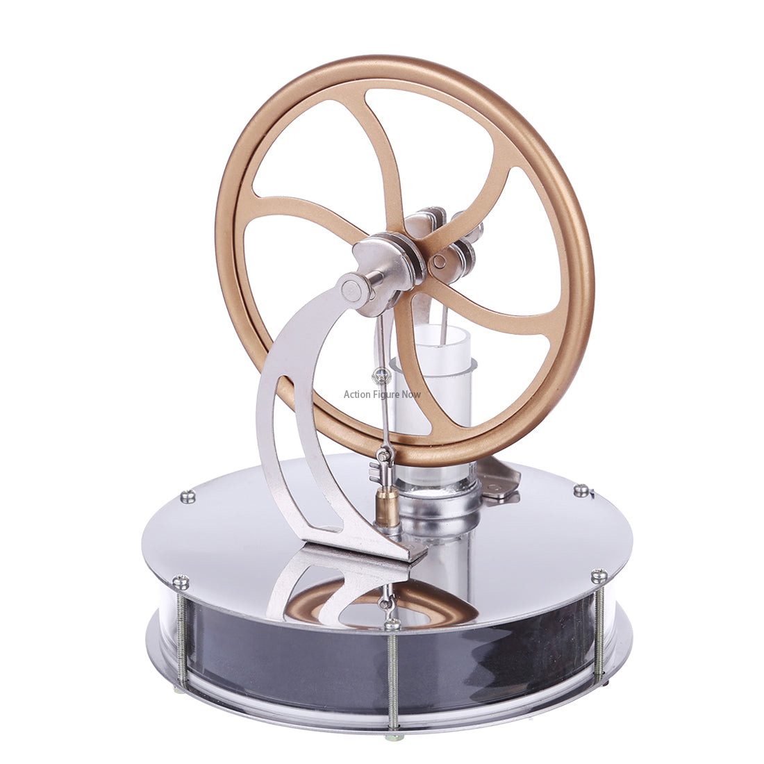 LTD Low Temperature Differential Stirling Engine Model with Flywheel for Education and Experimentation LTD Low Temperature Differential Stirling Engine Model with Flywheel for Education and Experimentation
