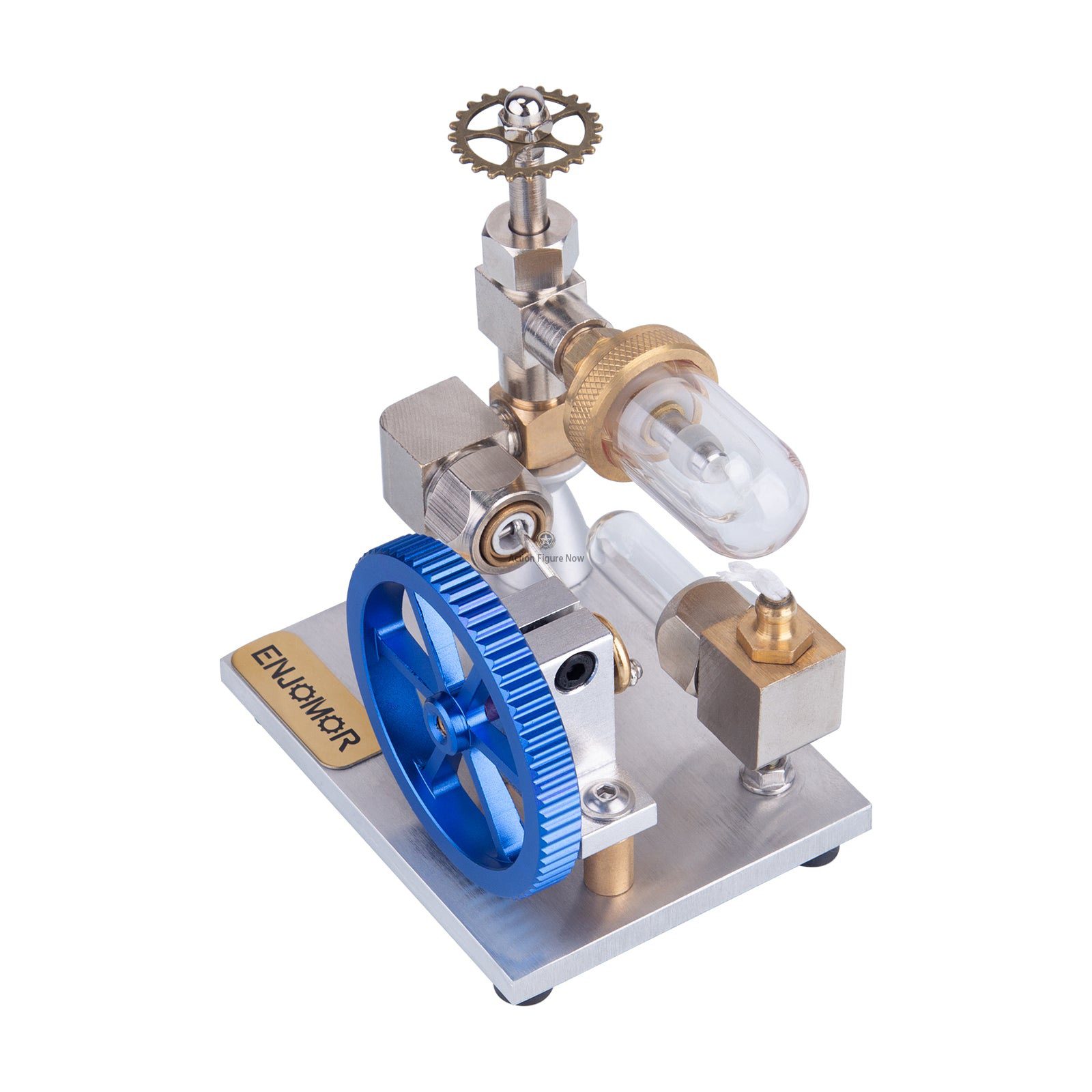 Vertical Flywheel Mini Stirling Engine Model - External Combustion Engine Stirling Cycle Engine Vertical Flywheel Mini Stirling Engine Model - External Combustion Engine Stirling Cycle Engine