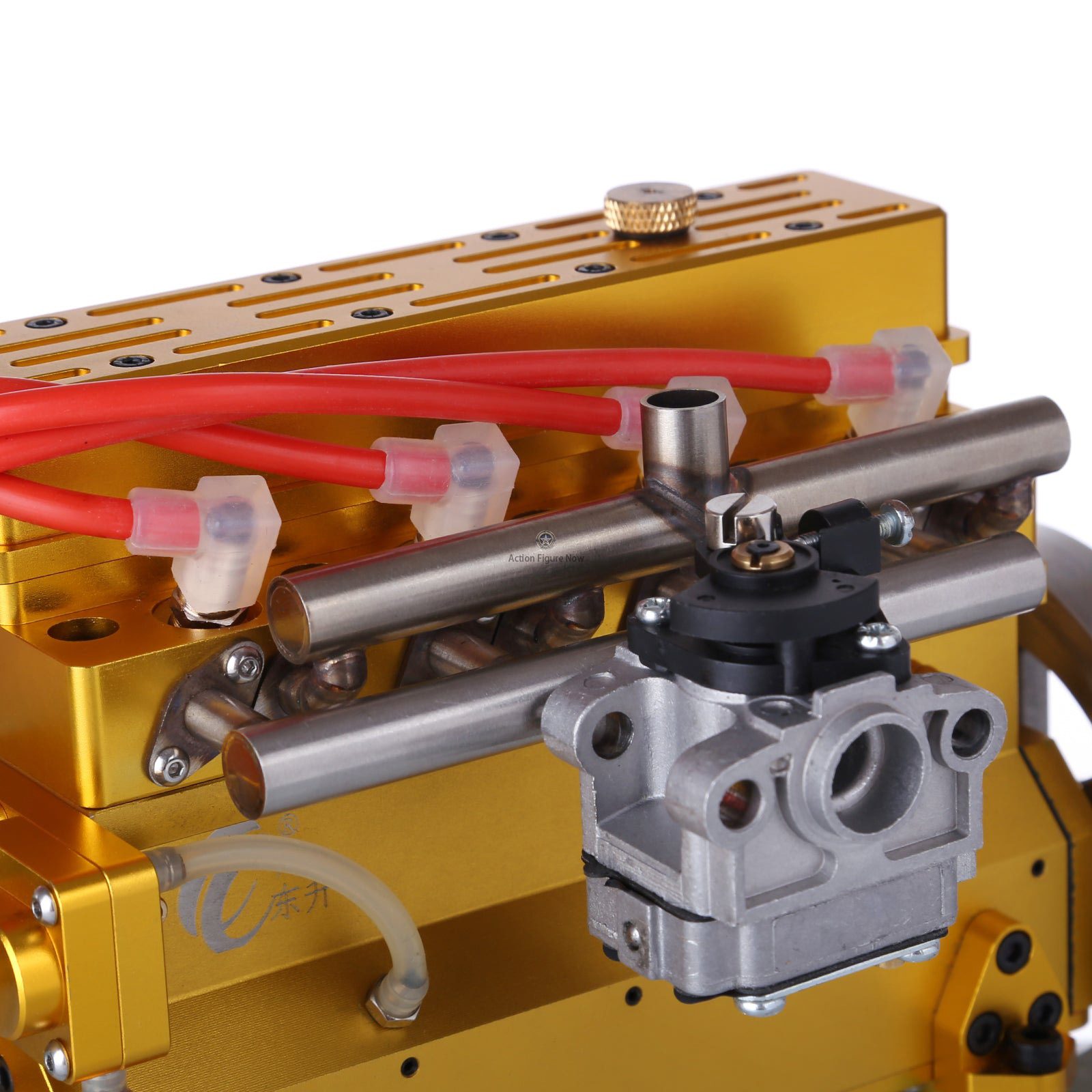 32cc Inline-4 Water-Cooled Petrol Engine for 1:5 Scale RC Car, Boat, and Airplane 32cc Inline-4 Water-Cooled Petrol Engine for 1:5 Scale RC Car, Boat, and Airplane