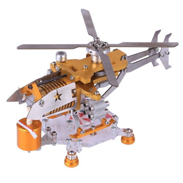Stirling Engine Model Kit: Armored Edition