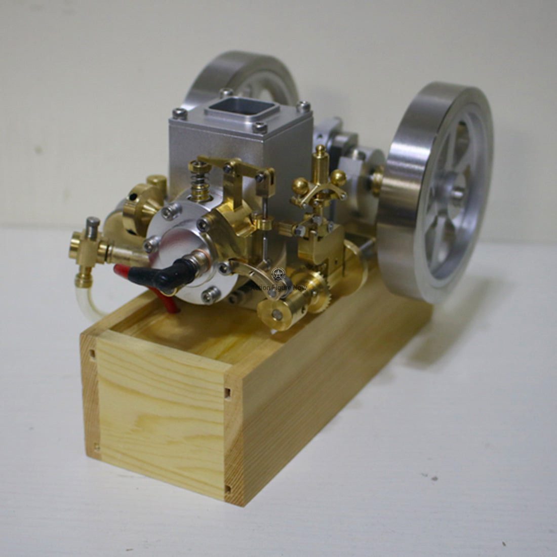 M92 Metal Hit-and-Miss Horizontal Water-Cooled Gasoline Engine Model with Flywheel and Speed Limiter M92 Metal Hit-and-Miss Horizontal Water-Cooled Gasoline Engine Model with Flywheel and Speed Limiter