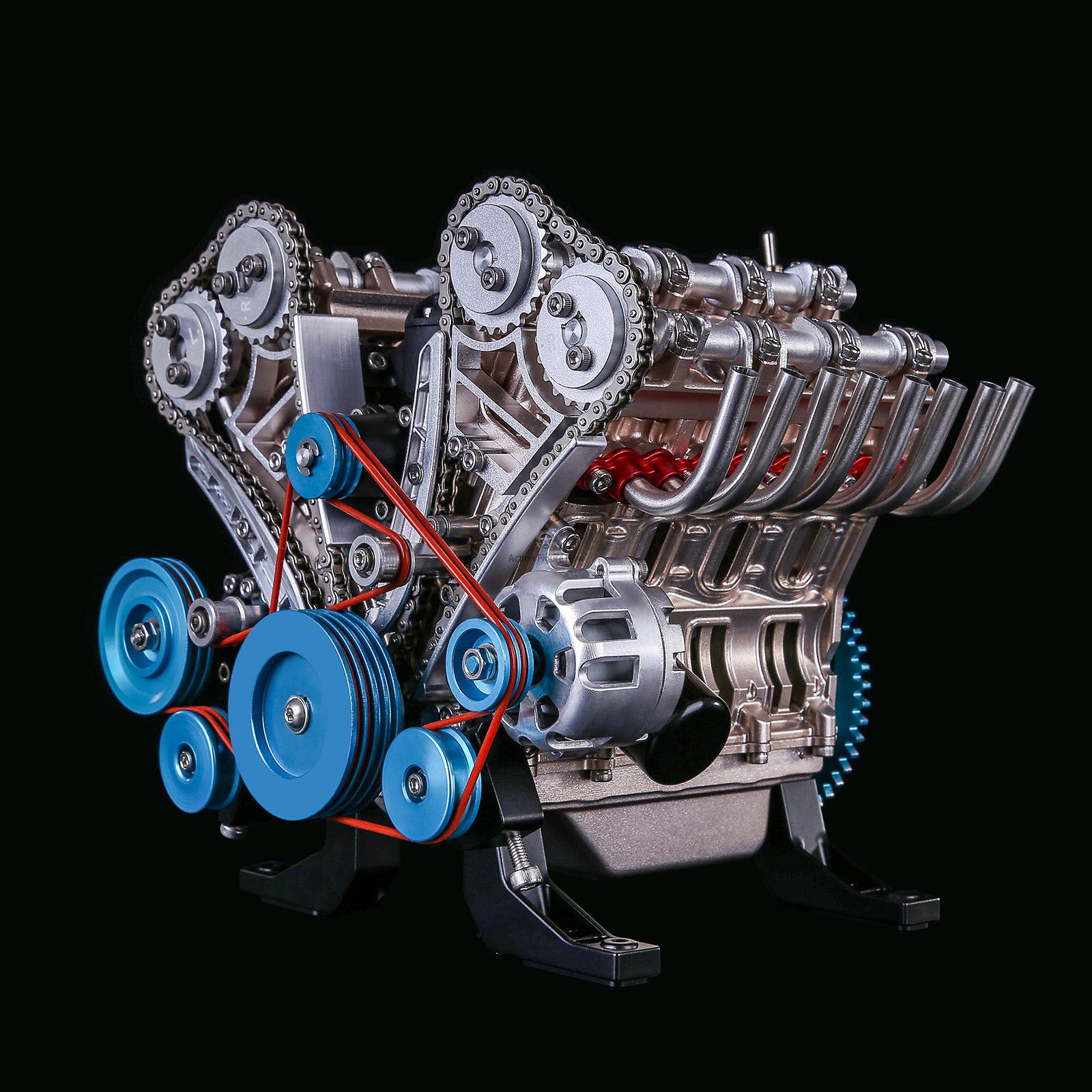 Working V8 Engine Model Kit: Build & Learn with 500+PCS Full Metal Car Engine, 1:3 Scale Working V8 Engine Model Kit: Build & Learn with 500+PCS Full Metal Car Engine, 1:3 Scale