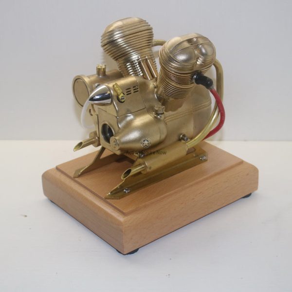 Water-Cooled Stirling External Combustion Engine Model 1/12 Scale Pumping Engine (RETROL R01)