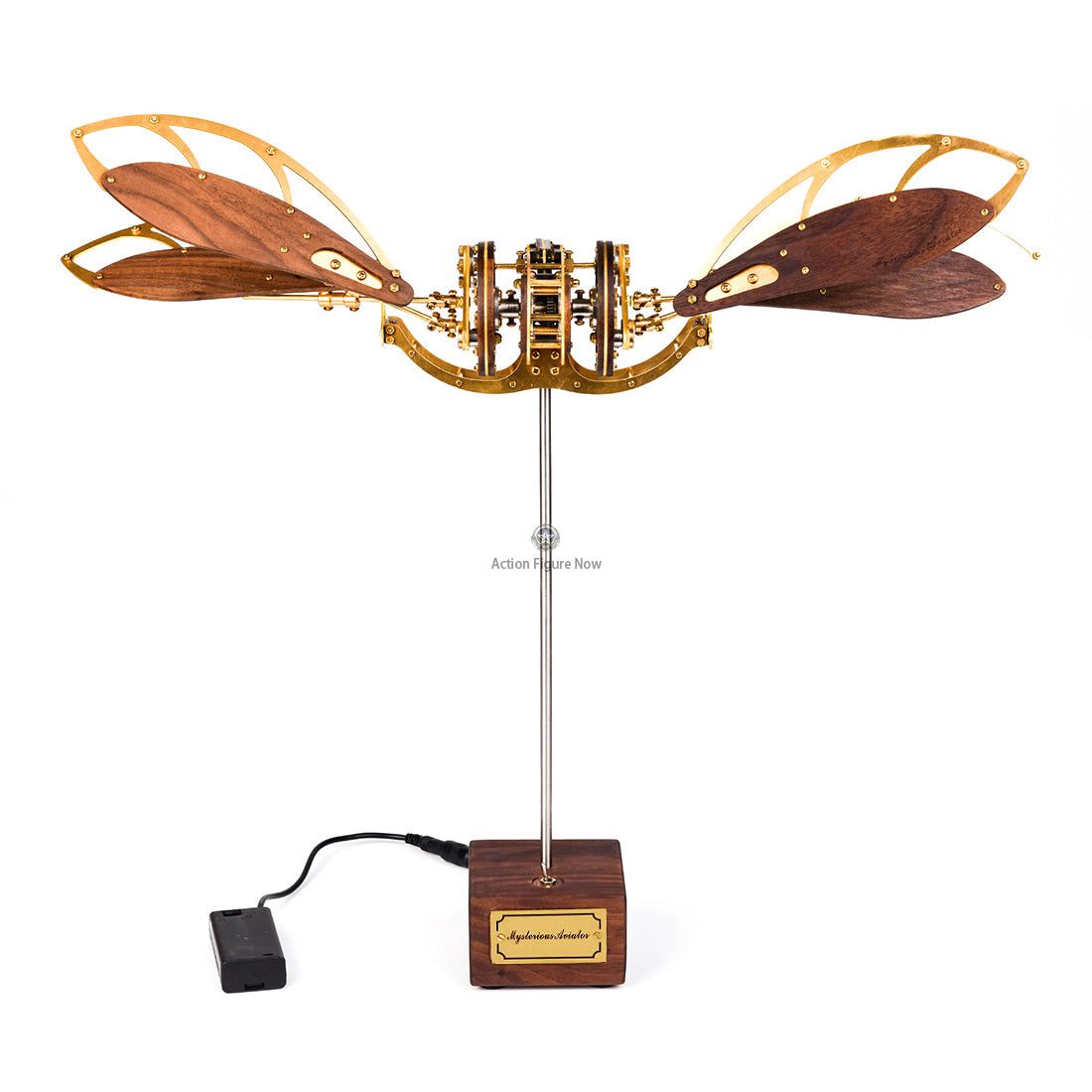 Mystery Aircraft DIY Assembly Model Kit - Crafted from Solid Metal and Wood for Enhanced Longevity Mystery Aircraft DIY Assembly Model Kit - Crafted from Solid Metal and Wood for Enhanced Longevity