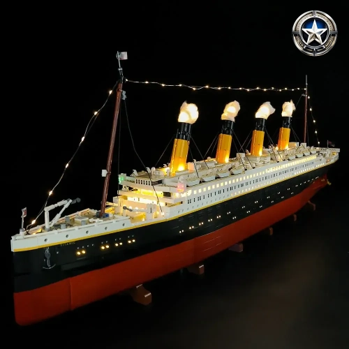 Light Kit Compatible with LEGO Titanic 10294 Model Building Block Set Lighting Upgrade