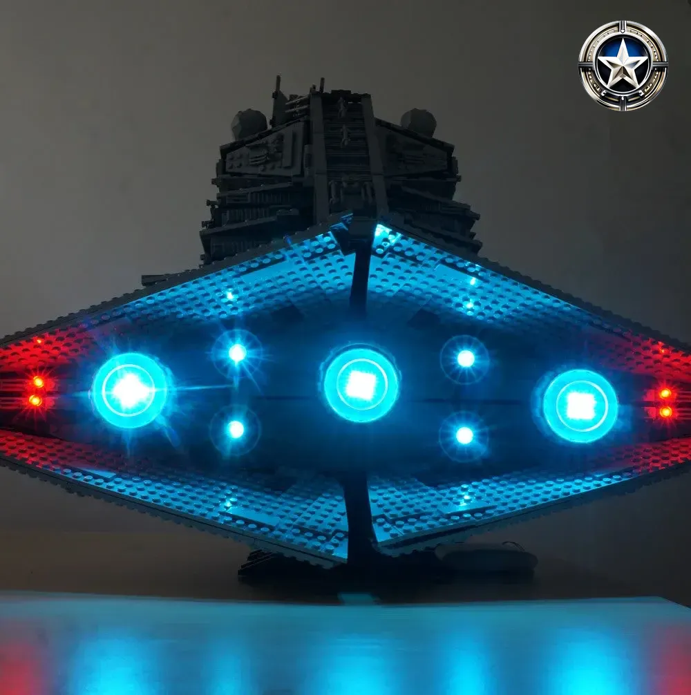 Light Kit for LEGO Imperial Star Destroyer Model 10030 Enhanced Illumination Set Light Kit for LEGO Imperial Star Destroyer Model 10030 Enhanced Illumination Set