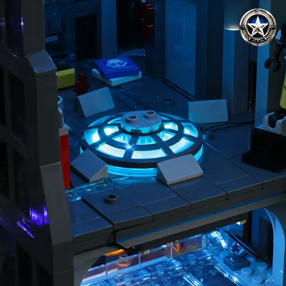 Avengers Tower Building Set Light Kit Compatible with Lego 76269 Model Parts Avengers Tower Building Set Light Kit Compatible with Lego 76269 Model Parts