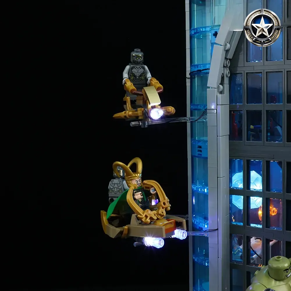 Avengers Tower Building Set Light Kit Compatible with Lego 76269 Model Parts Avengers Tower Building Set Light Kit Compatible with Lego 76269 Model Parts
