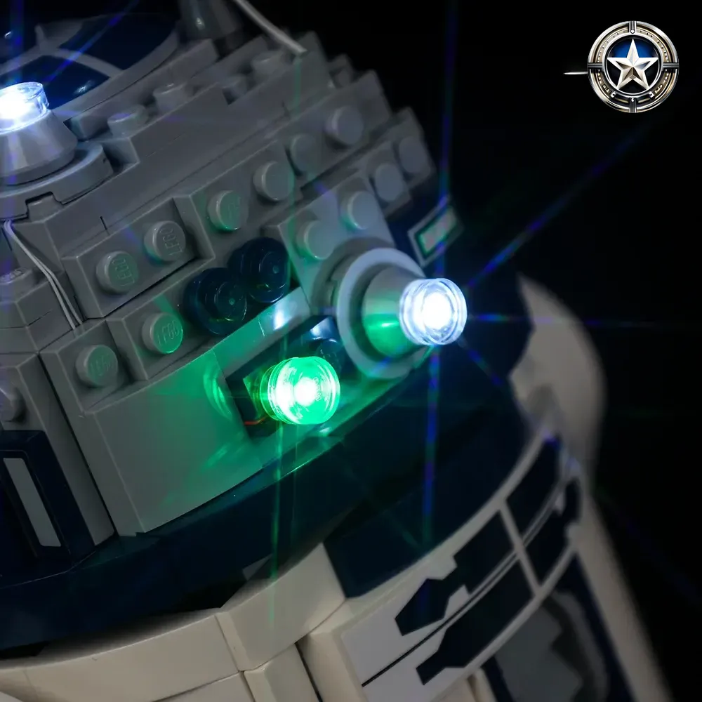Light Kit for Lego Star Wars R2 D2 Model 75379 Build Enhance Light Kit for Lego Star Wars R2 D2 Model 75379 Build Enhance
