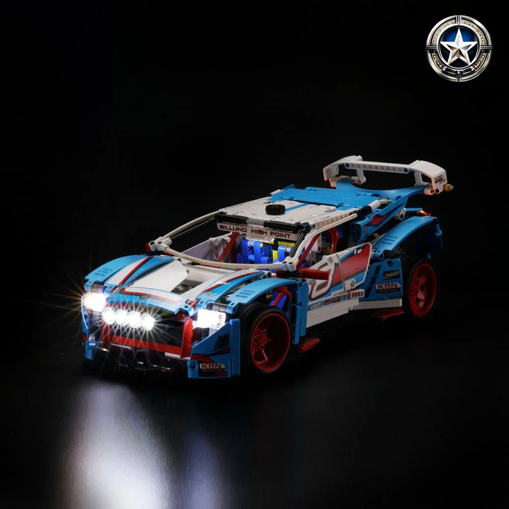 Rally Car Light Kit Compatible with Model 42077 Off Road Vehicle Lighting System Rally Car Light Kit Compatible with Model 42077 Off Road Vehicle Lighting System