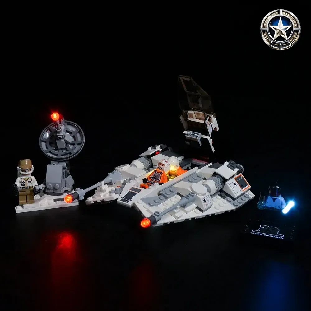 Light Kit for Lego Snowspeeder Model 75259 20th Anniversary Edition Set Light Kit for Lego Snowspeeder Model 75259 20th Anniversary Edition Set
