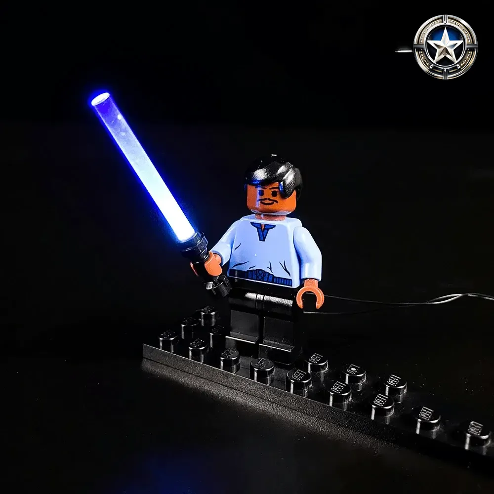 LED Light Sabers for Star Wars Minifigure Toys Pack of Five Lightsaber Sets LED Light Sabers for Star Wars Minifigure Toys Pack of Five Lightsaber Sets
