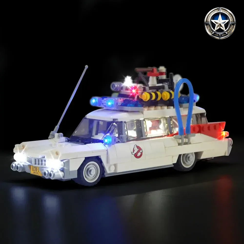 Light Kit for Ghostbusters Ecto 1 Custom Model 21108 Building Set Accessory Light Kit for Ghostbusters Ecto 1 Custom Model 21108 Building Set Accessory