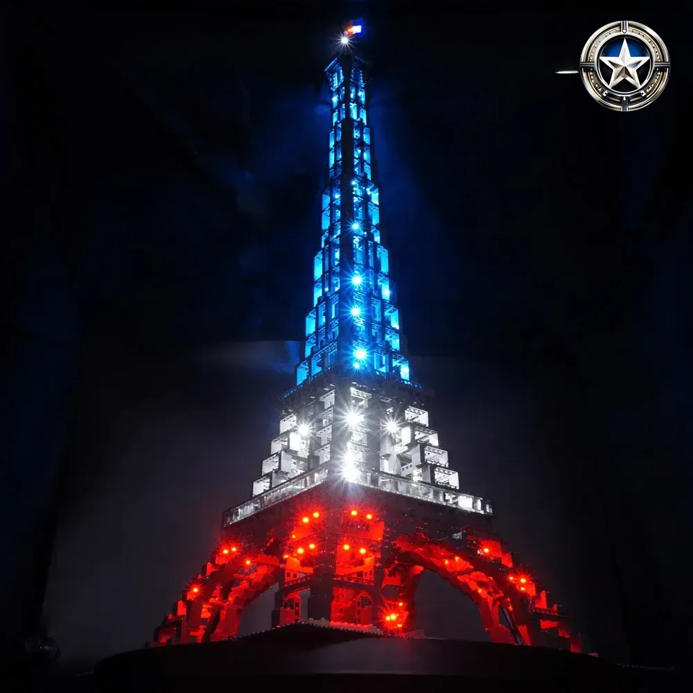 Light Kit for Eiffel Tower Model Scale 1300 Compatible with Set 10181 Light Kit for Eiffel Tower Model Scale 1300 Compatible with Set 10181