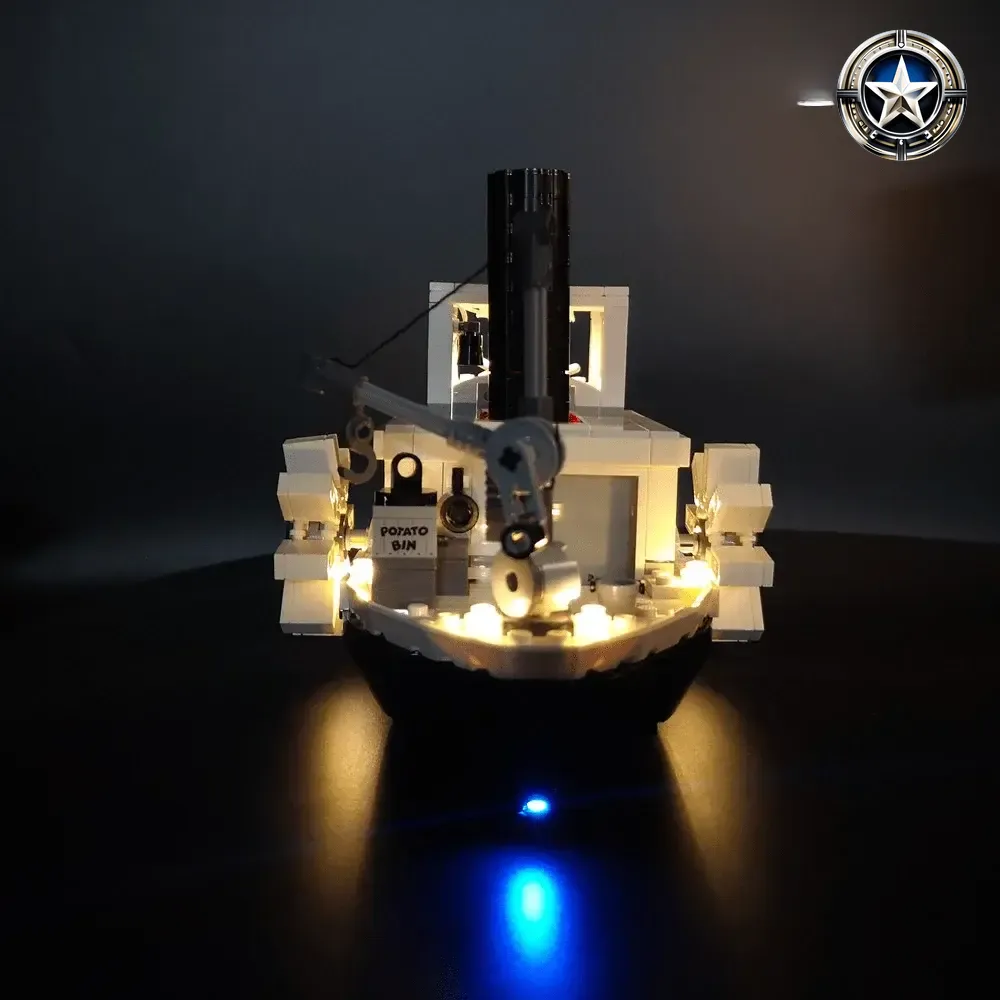 Light Kit for Disney Steamboat Willie Building Set 21317 Edition Light Kit for Disney Steamboat Willie Building Set 21317 Edition