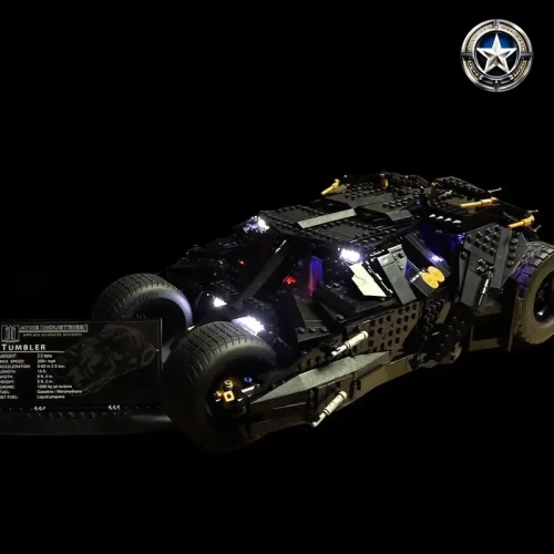 Light Kit for Batman Tumbler Building Toy 76023 Accessories Set