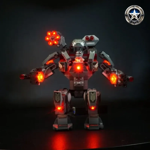 Light Kit for War Machine Buster 76124 Custom LED Upgrade Accessory Set