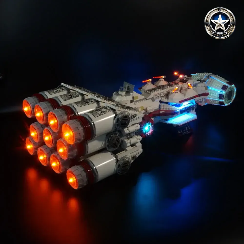 Star Wars Rebel Blockade Runner Light Kit for UCS 10019 Model Building Set Enhancements Star Wars Rebel Blockade Runner Light Kit for UCS 10019 Model Building Set Enhancements