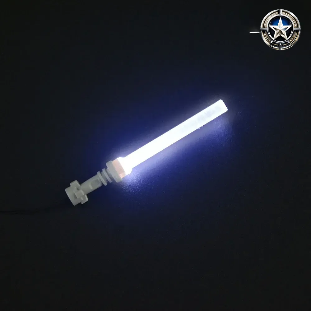 LED Light Sabers for Star Wars Minifigure Toys Pack of Five Lightsaber Sets LED Light Sabers for Star Wars Minifigure Toys Pack of Five Lightsaber Sets