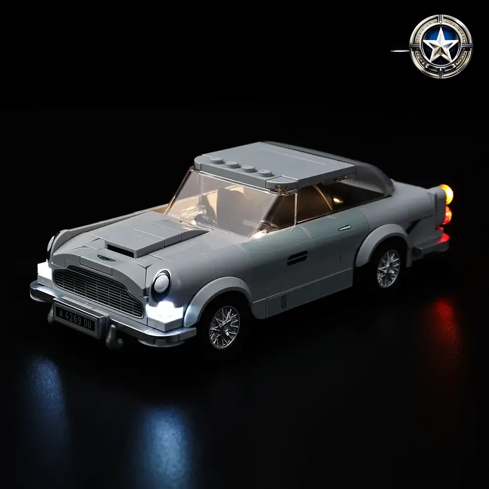Light Kit For Aston Martin DB5 Model 007 Building Block Set 76911 Light Kit For Aston Martin DB5 Model 007 Building Block Set 76911