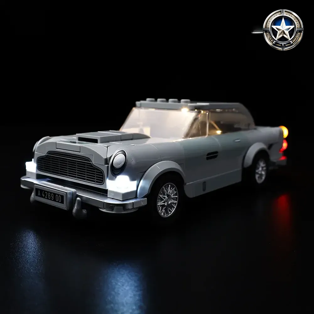 Light Kit For Aston Martin DB5 Model 007 Building Block Set 76911 Light Kit For Aston Martin DB5 Model 007 Building Block Set 76911