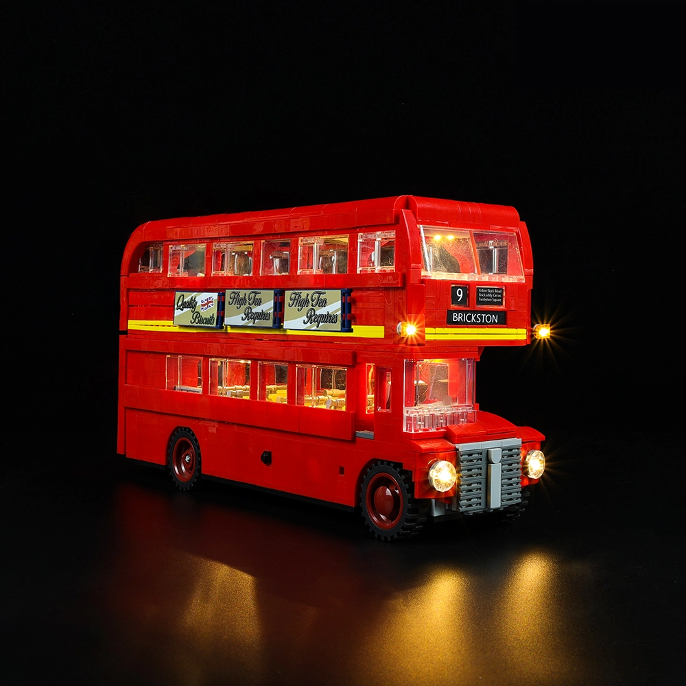 Light Kit for Basic London Bus Model 10258 Updated Version Light Kit for Basic London Bus Model 10258 Updated Version