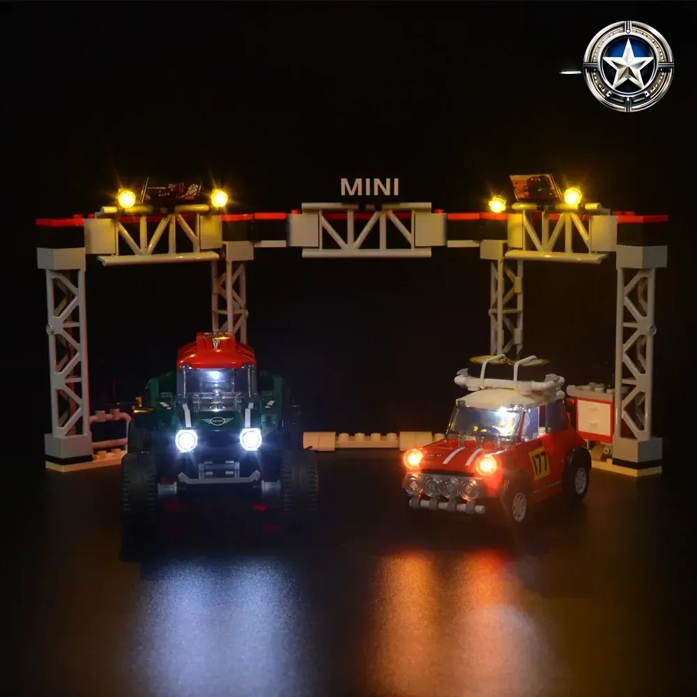 Universal Light Kit for 1967 Mini Cooper S Rally and 2018 Mini John Cooper Works Buggy Model 75894