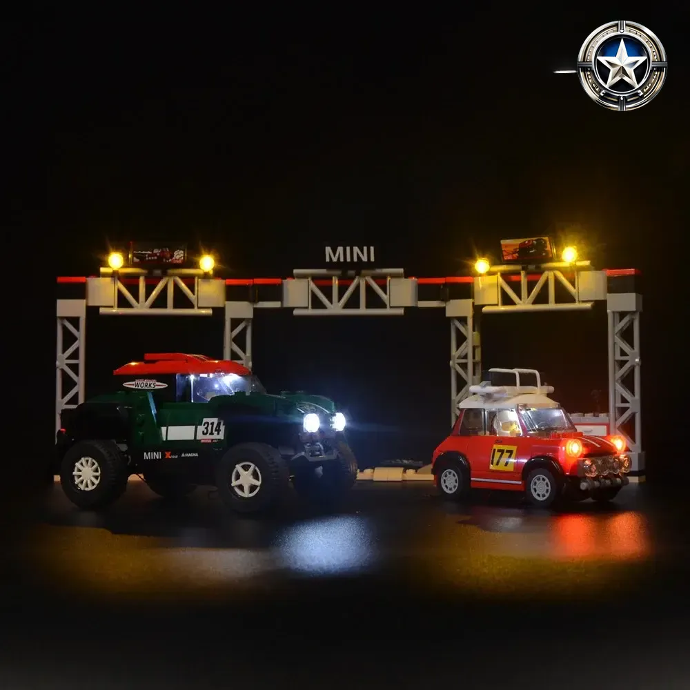 Universal Light Kit for 1967 Mini Cooper S Rally and 2018 Mini John Cooper Works Buggy Model 75894 Universal Light Kit for 1967 Mini Cooper S Rally and 2018 Mini John Cooper Works Buggy Model 75894