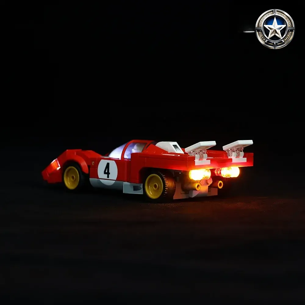 Light Kit Replacement for 1970 Ferrari 512 M Model Car Accessories 76906 Light Kit Replacement for 1970 Ferrari 512 M Model Car Accessories 76906