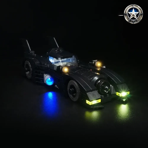 LED Lighting Kit Compatible with 1989 Batmobile Model 40433 Toy Accessories