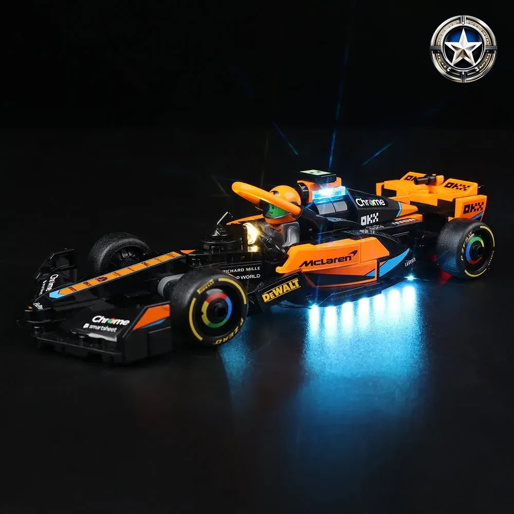 Light Kit for 2023 McLaren Formula One Race Car Set 76919 Exclusive Edition Light Kit for 2023 McLaren Formula One Race Car Set 76919 Exclusive Edition