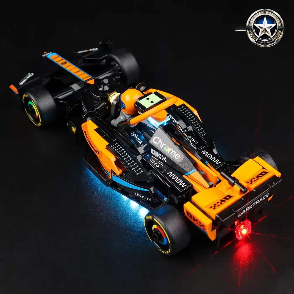 Light Kit for 2023 McLaren Formula One Race Car Set 76919 Exclusive Edition Light Kit for 2023 McLaren Formula One Race Car Set 76919 Exclusive Edition