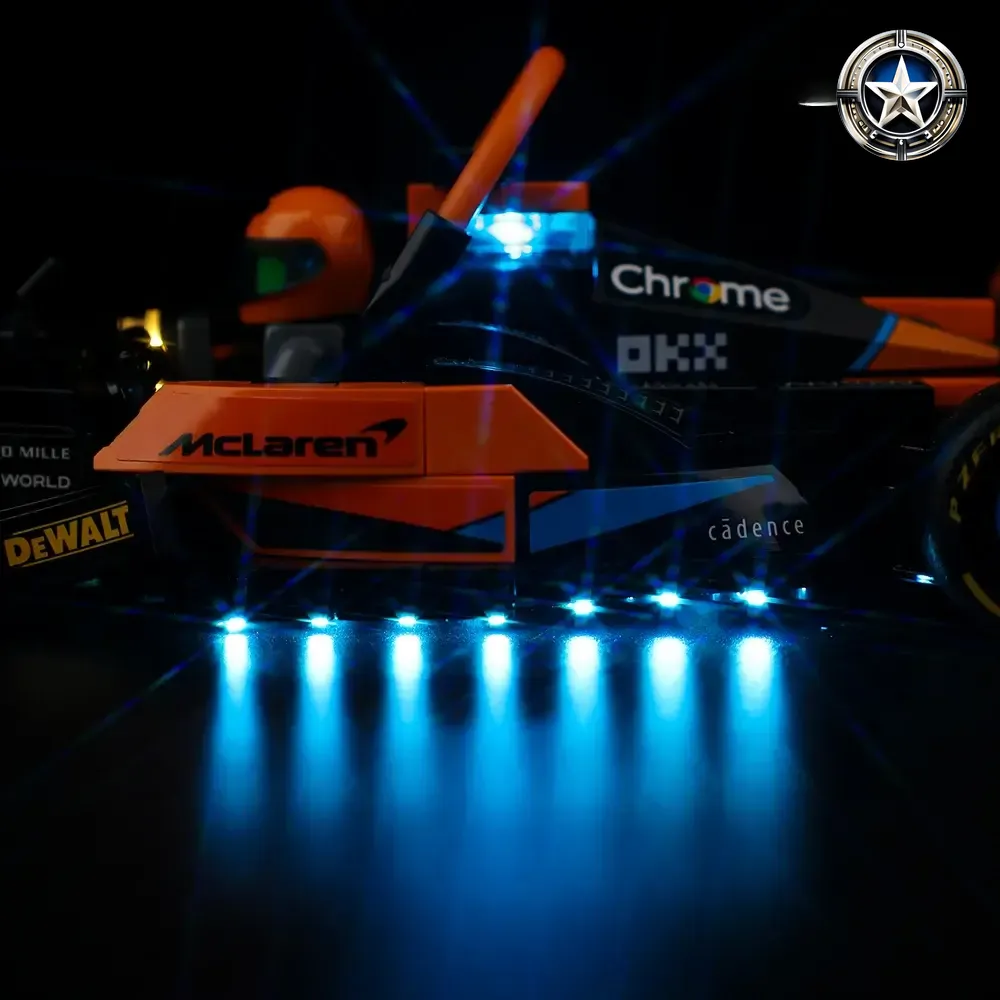 Light Kit for 2023 McLaren Formula One Race Car Set 76919 Exclusive Edition Light Kit for 2023 McLaren Formula One Race Car Set 76919 Exclusive Edition