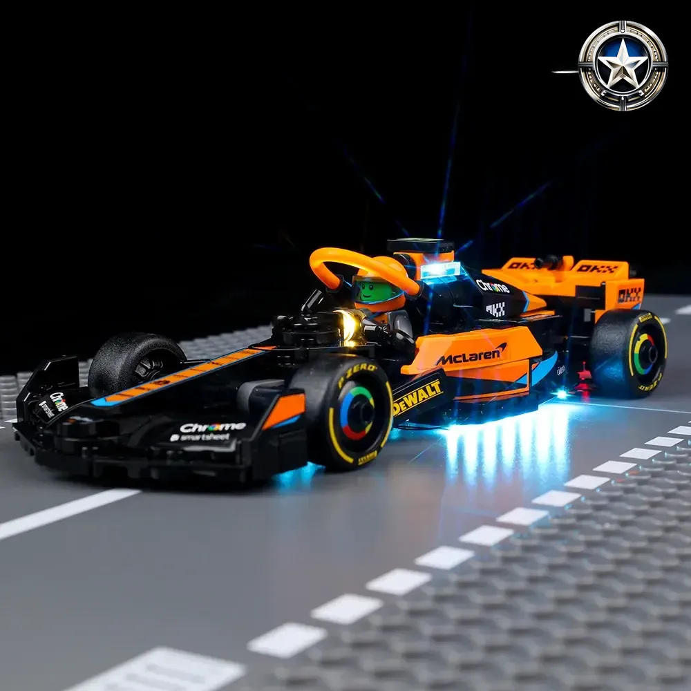 Light Kit for 2023 McLaren Formula One Race Car Set 76919 Exclusive Edition Light Kit for 2023 McLaren Formula One Race Car Set 76919 Exclusive Edition